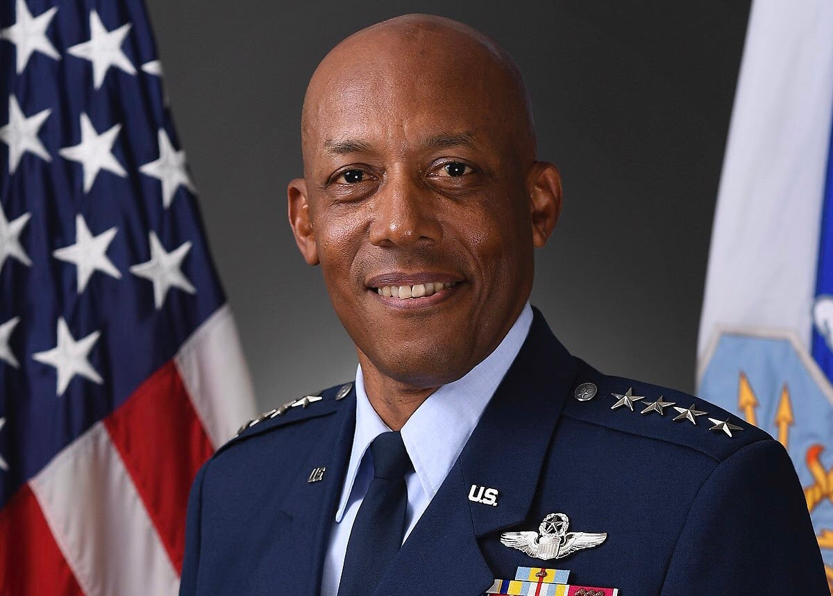 General Charles Q. Brown Makes History As The United States Air Force